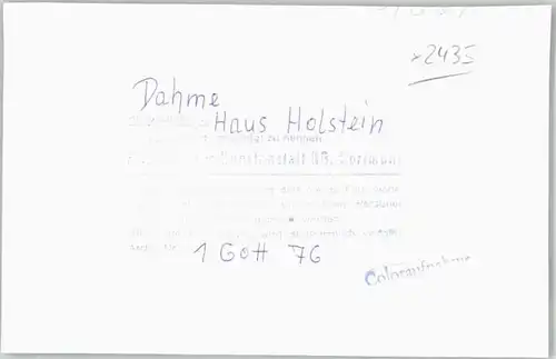Dahmeshoeved Holstein Dahme Holstein Haus Holstein * / Dahme /Ostholstein LKR