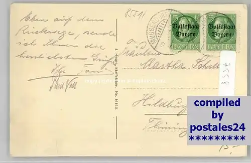 Muggendorf Fraenkische Schweiz Muggendorf Oberfranken  x 1919 / Wiesenttal /Forchheim LKR