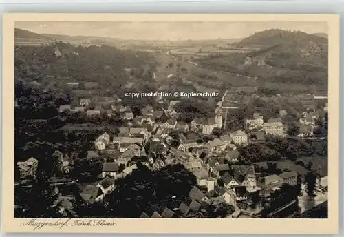 Muggendorf Fraenkische Schweiz Muggendorf Oberfranken  ungelaufen ca. 1920 / Wiesenttal /Forchheim LKR