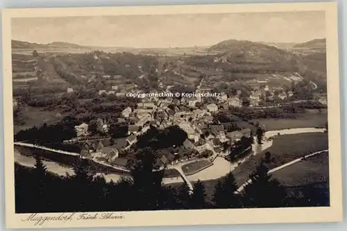 Muggendorf Fraenkische Schweiz Muggendorf Oberfranken  ungelaufen ca. 1920 / Wiesenttal /Forchheim LKR