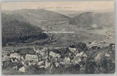 Muggendorf Fraenkische Schweiz Muggendorf Oberfranken  x 1908 / Wiesenttal /Forchheim LKR