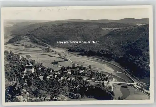 Muggendorf Fraenkische Schweiz Muggendorf Oberfranken  x 1933 / Wiesenttal /Forchheim LKR