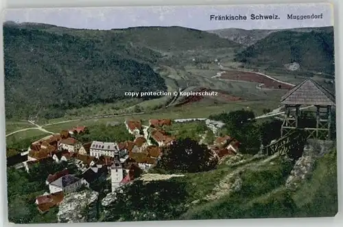 Muggendorf Fraenkische Schweiz Muggendorf Oberfranken  ungelaufen ca. 1910 / Wiesenttal /Forchheim LKR