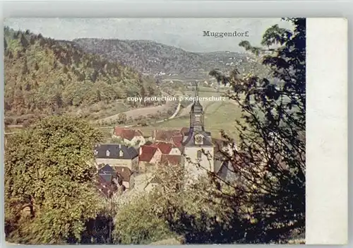 Muggendorf Fraenkische Schweiz Muggendorf Oberfranken  ungelaufen ca. 1920 / Wiesenttal /Forchheim LKR