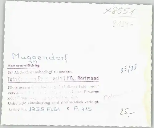 Muggendorf Fraenkische Schweiz Muggendorf Oberfranken Fliegeraufnahme * 1961 / Wiesenttal /Forchheim LKR