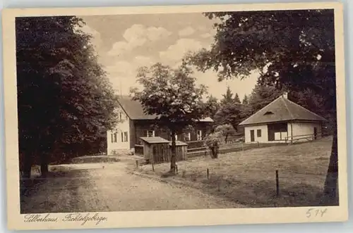 Fichtelberg [Stempelabschlag] Silberhaus x 1928
