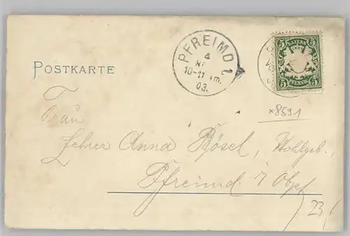 Fichtelberg Fichtelsee x 1903