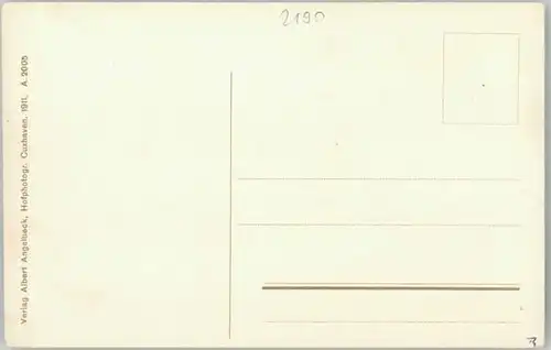 Cuxhaven Leuchtturm Telegraphengebaeude *