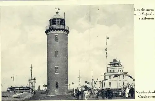 Cuxhaven Leuchtturm Signalstation *