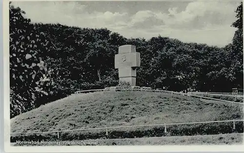 Norderney Nordseebad Norderney Heldendenkmal * / Norderney /Aurich LKR