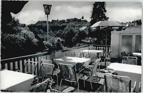 Kyllburg Cafe Weber Terrasse *