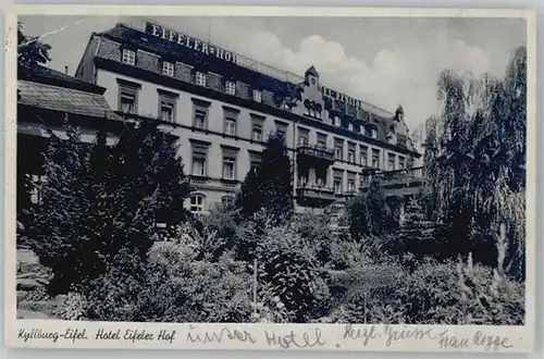 Kyllburg Rheinland-Pfalz Kyllburg Hotel Eifeler Hof x / Kyllburg /Eifelkreis Bitburg-Pruem LKR