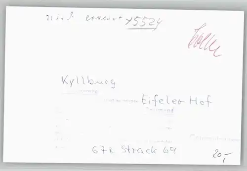 Kyllburg Rheinland-Pfalz Kyllburg Hotel Eifeler Hof * / Kyllburg /Eifelkreis Bitburg-Pruem LKR