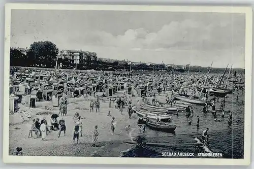 Ahlbeck Ostseebad Insel Usedom Ahlbeck Seebad Strand x / Heringsdorf Insel Usedom /Ostvorpommern LKR