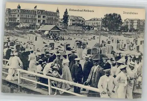 Ahlbeck Ostseebad Insel Usedom Ahlbeck Seebad Strand x / Heringsdorf Insel Usedom /Ostvorpommern LKR