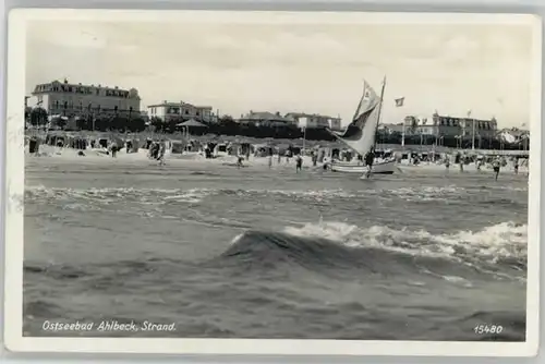 Ahlbeck Ostseebad Insel Usedom Ahlbeck Seebad Strand x / Heringsdorf Insel Usedom /Ostvorpommern LKR