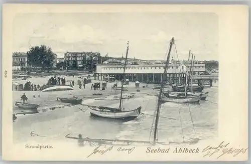 Ahlbeck Ostseebad Insel Usedom Ahlbeck Seebad Strand x / Heringsdorf Insel Usedom /Ostvorpommern LKR