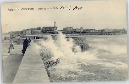 Warnemuende Ostseebad Warnemuende  * / Rostock /Rostock Stadtkreis