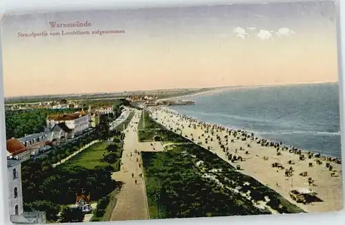 Warnemuende Ostseebad Warnemuende Strand x / Rostock /Rostock Stadtkreis