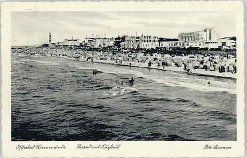 Warnemuende Ostseebad Warnemuende Kurhaus Strand x / Rostock /Rostock Stadtkreis
