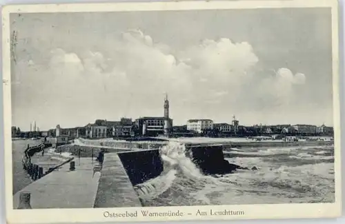 Warnemuende Ostseebad Warnemuende Leuchtturm x / Rostock /Rostock Stadtkreis