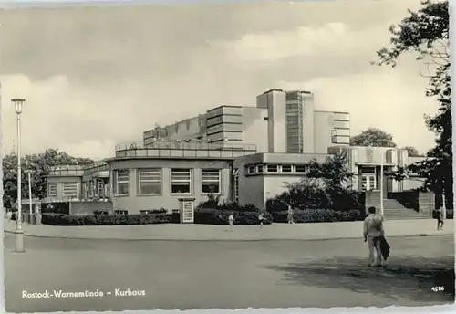 Warnemuende Ostseebad Warnemuende Kurhaus * / Rostock /Rostock Stadtkreis