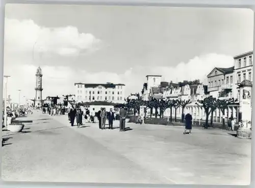 Warnemuende Ostseebad Warnemuende Strandpromenade x / Rostock /Rostock Stadtkreis