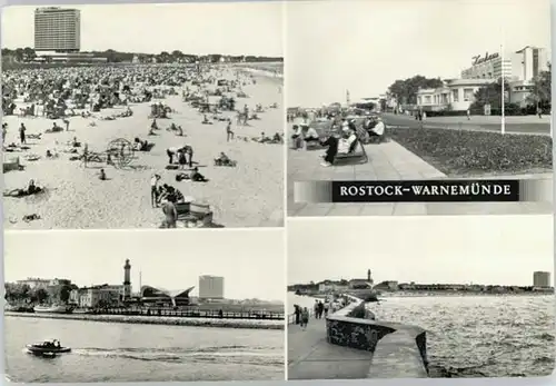 Warnemuende Ostseebad Warnemuende Strand x / Rostock /Rostock Stadtkreis