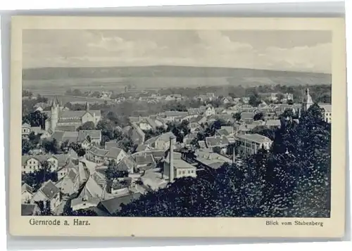 Gernrode Harz Gernrode Harz Stubenberg * / Gernrode Harz /Harz LKR