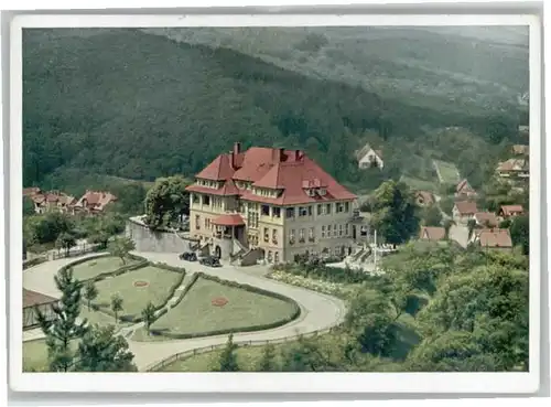 Gernrode Harz Gernrode Harz Kurhotel Stubenberg Karte * / Gernrode Harz /Harz LKR