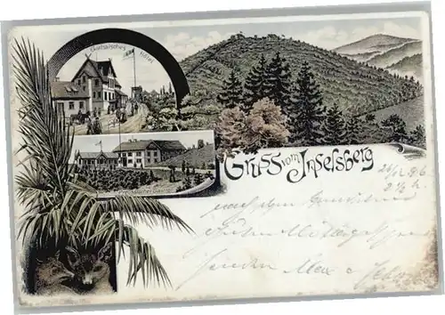 Inselsberg Gotisches Hotel Preussischer Gasthof  x