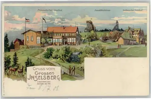 Inselsberg Preussischer Gasthof Gothischerhof x