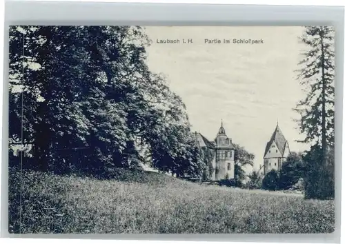 Laubach Hessen Laubach Schlosspark x / Laubach /Giessen LKR