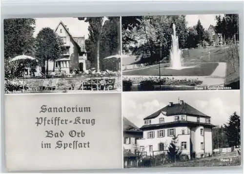 Bad Orb Sanatorium Pfeiffer-Krug *