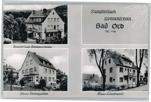 Bad Orb Sanatorium Sonnenschein *
