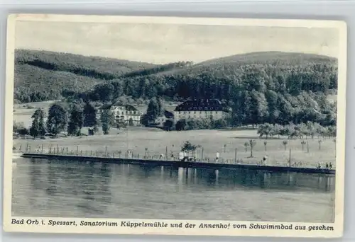 Bad Orb Schwimmbad Sanatorium Kueppelsmuehle *