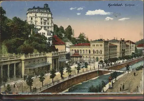 Karlsbad Eger Boehmen Kurhaus  / Karlovy Vary /