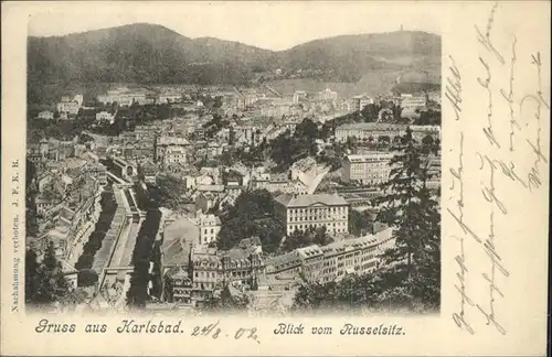 Karlsbad Eger Boehmen  / Karlovy Vary /