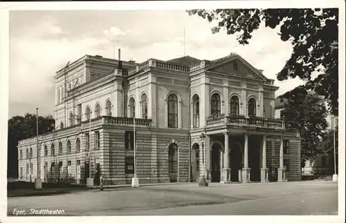 Eger Tschechien Boehmen Stadttheater / Cheb /