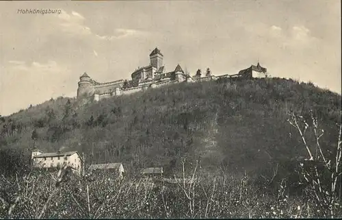 Hohkoenigsburg Haut-Koenigsbourg  / Orschwiller /Arrond. de Selestat-Erstein