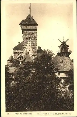 Hohkoenigsburg Haut-Koenigsbourg  / Orschwiller /Arrond. de Selestat-Erstein