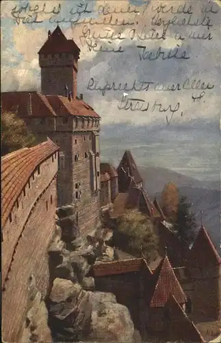 Hohkoenigsburg Haut-Koenigsbourg  / Orschwiller /Arrond. de Selestat-Erstein