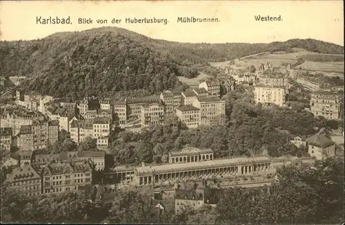 Karlsbad Eger Boehmen Muehlbrunnen / Karlovy Vary /