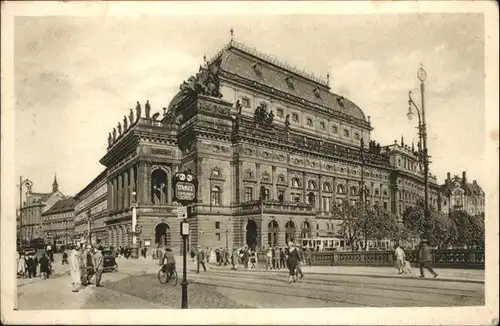 Prag Prahy Prague National Theater / Praha /