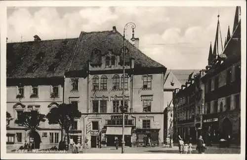 Eger Tschechien Boehmen Wallensteinhaus / Cheb /