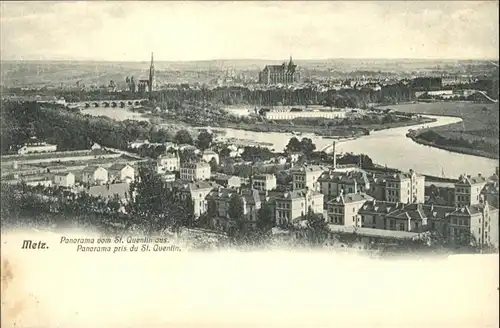 Metz Moselle Panorama Saint Quentin / Metz /Arrond. de Metz-Ville