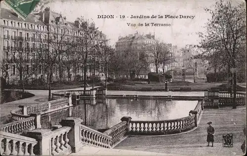 Dijon Cote d Or Jardins de la Place Darcy / Dijon /Arrond. de Dijon
