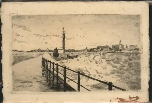 Warnemuende Ostseebad  / Rostock /Rostock Stadtkreis