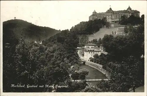 Karlsbad Eger Boehmen Hotel Imperial / Karlovy Vary /