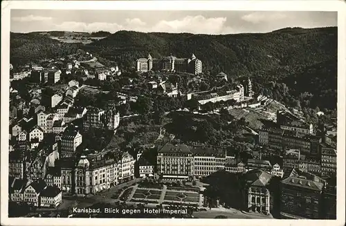 Karlsbad Eger Boehmen Panorama Hotel Imperial / Karlovy Vary /